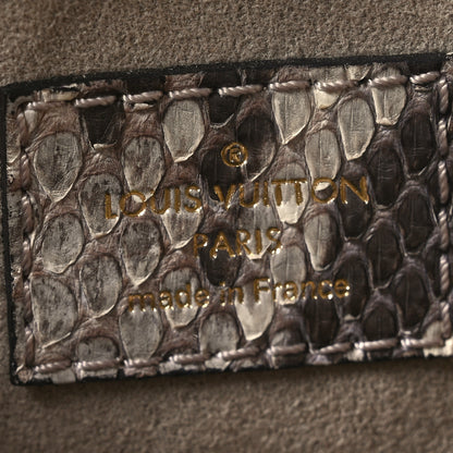 Louis Vuitton Snakeskin Monogram Pallas Black 6 of 11