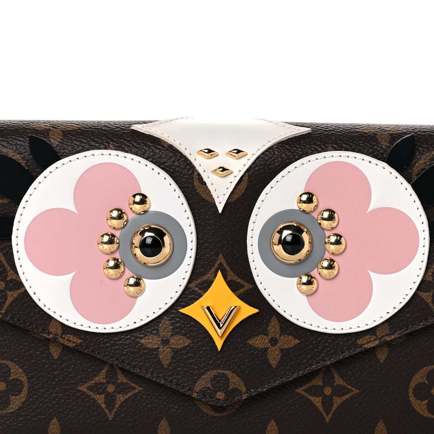 Louis Vuitton Monogram Lovely Birds Pochette Felicie Chain Wallet 12 of 12