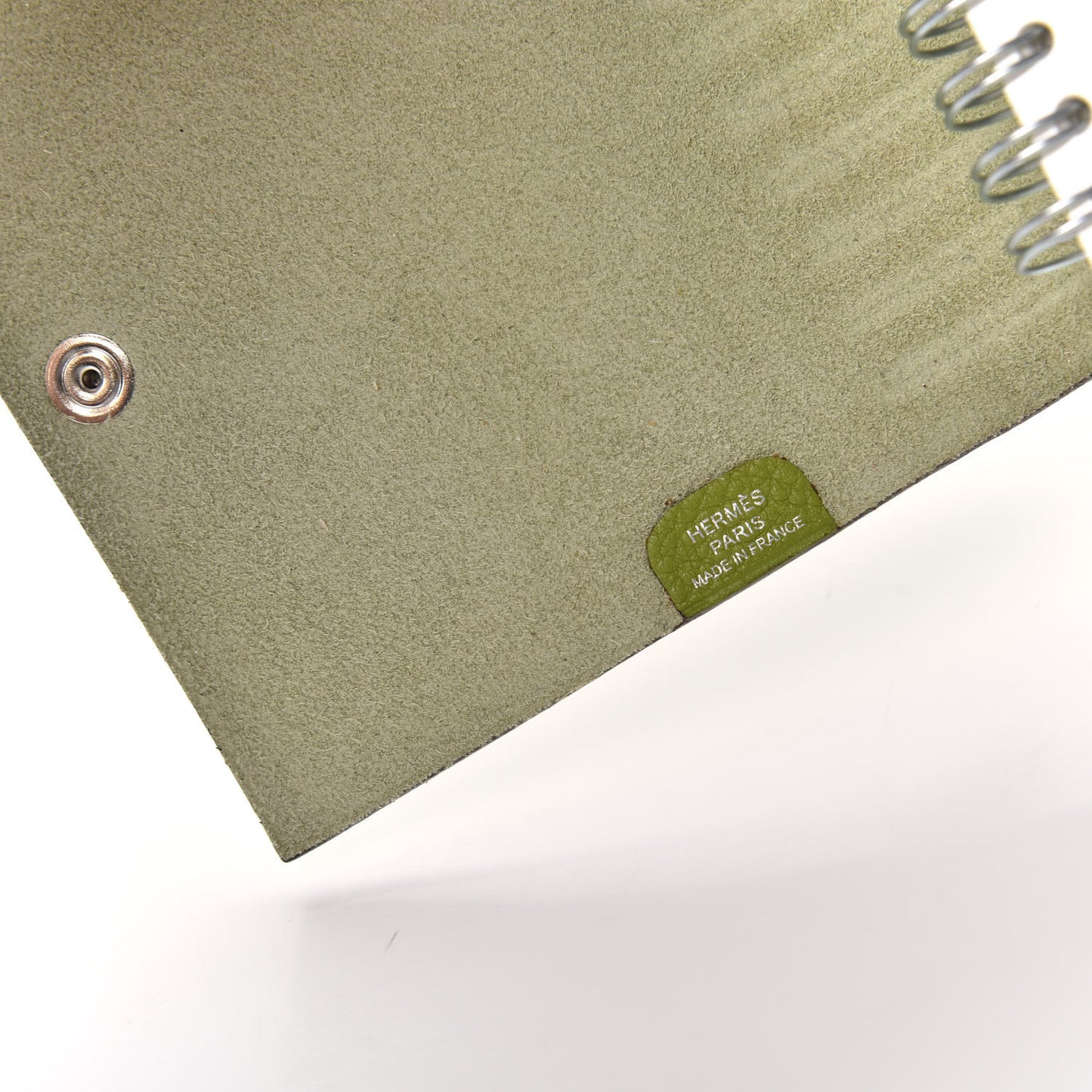 Togo Ulysse Mini Notebook Cover Vert Anis