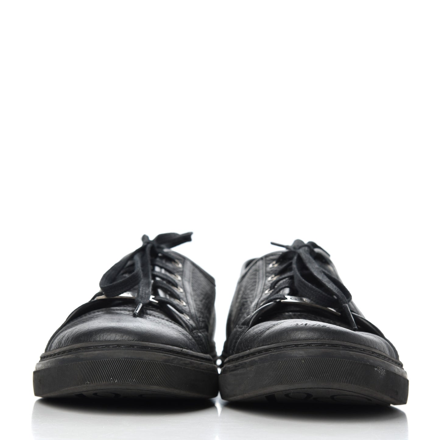Nappa Mens Low Top Sneakers 9.5 Black