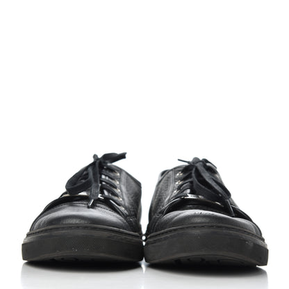 Gucci Nappa Mens Low Top Sneakers 9.5 Black 2 of 19