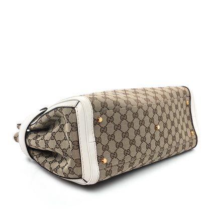 Gucci Monogram Medium GG Running Tote Off White 4 of 10