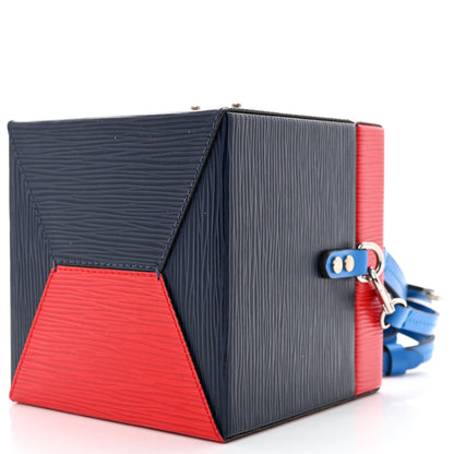 Louis Vuitton Epi Bleecker Box Indigo Coquelicot 9 of 10