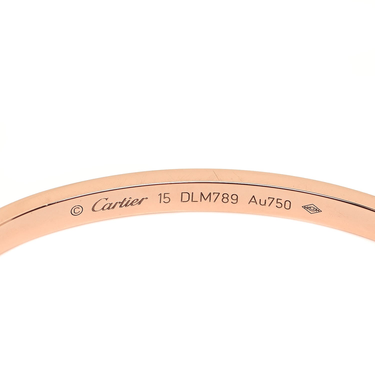 Cartier 18K Pink Gold Small LOVE Bracelet 15 4 of 5
