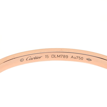 Cartier 18K Pink Gold Small LOVE Bracelet 15 4 of 5
