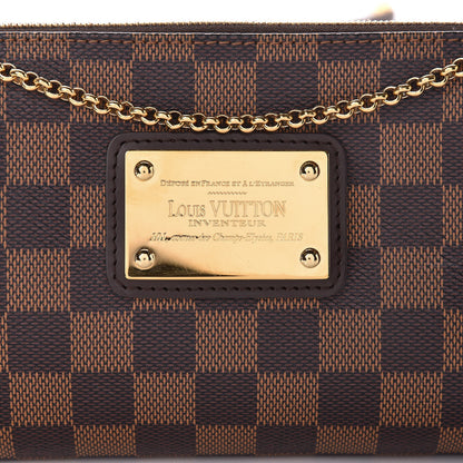 Louis Vuitton Damier Ebene Eva Clutch 10 of 10