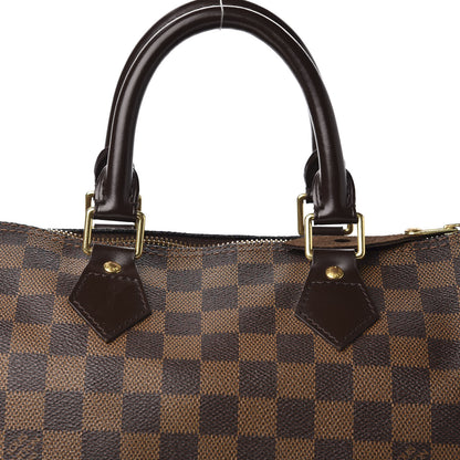 Louis Vuitton Damier Ebene Speedy 25 9 of 11