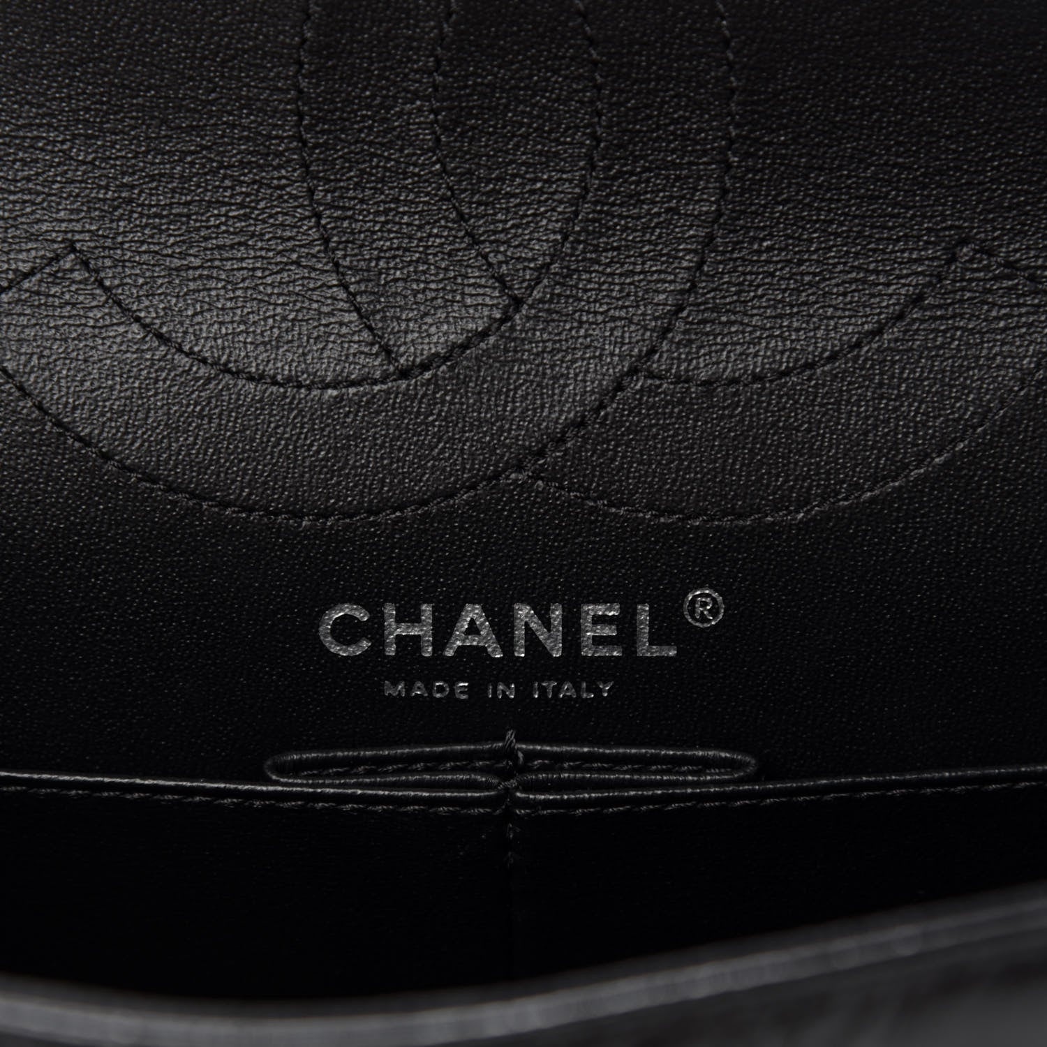 Chanel Glazed Calfskin Quilted 2.55 Reissue 226 Flap So Black 9 of 11