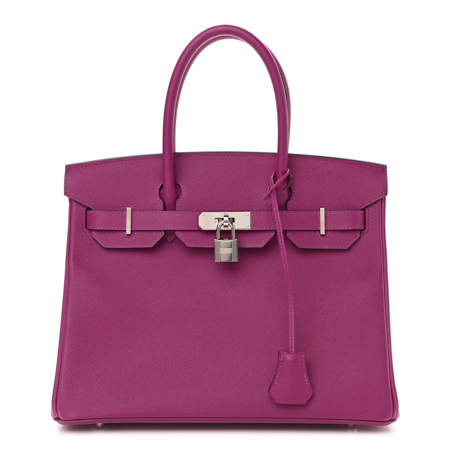 Hermes Epsom Birkin 30 Rose Pourpre 1 of 11