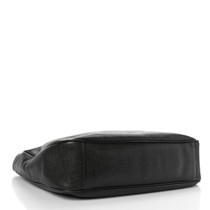 Chanel Caviar Large CC Shoulder Bag Black 4 of 10