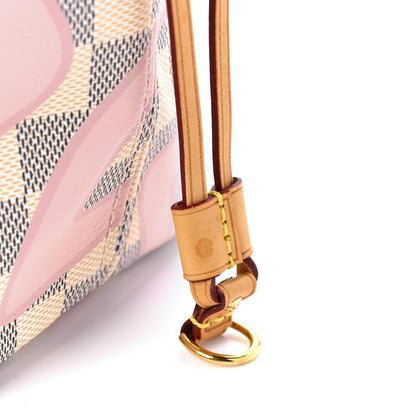 Louis Vuitton Damier Azur Tahitienne Neverfull MM 13 of 14