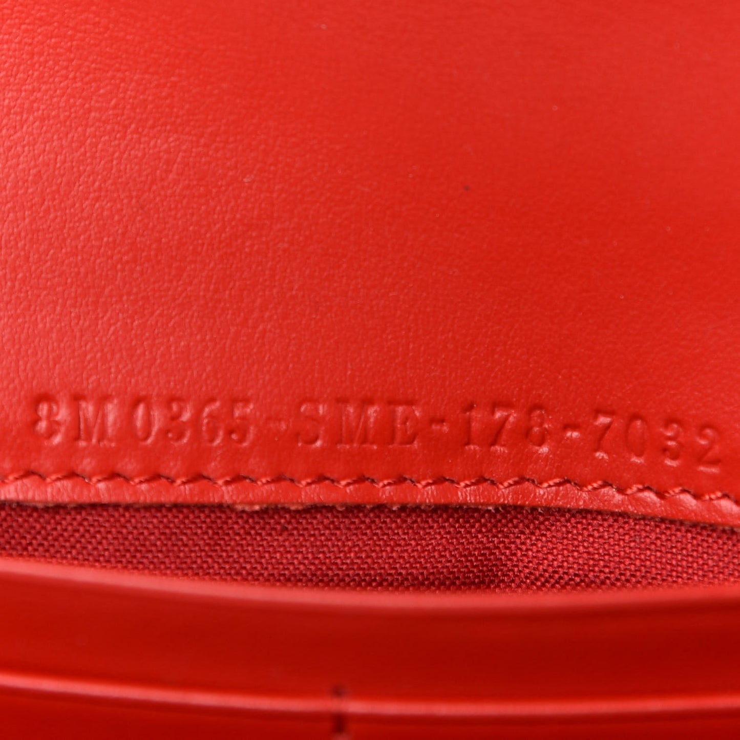 Vitello Liberty Century Lucido By The Way Continental Wallet On Chain Rosso