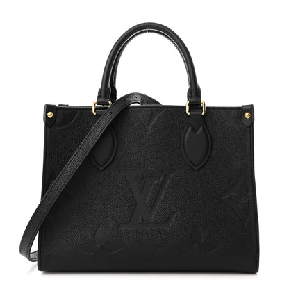 Louis Vuitton Empreinte Monogram Giant Onthego PM Black 1 of 9