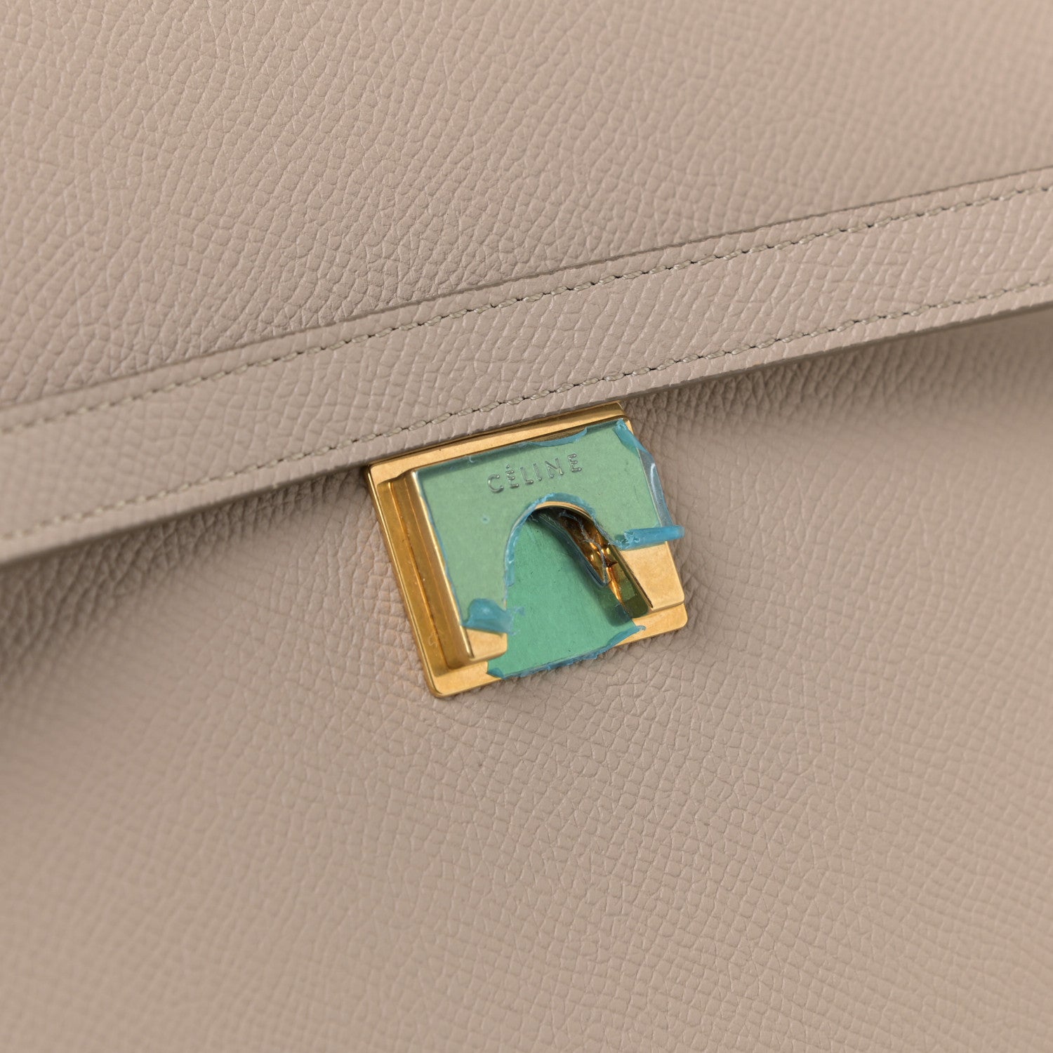 Celine Grained Calfskin Micro Belt Bag Light Taupe 7 of 8