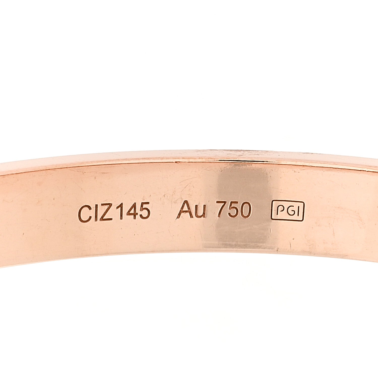 Cartier 18K Pink Gold LOVE Bracelet 18 6 of 6