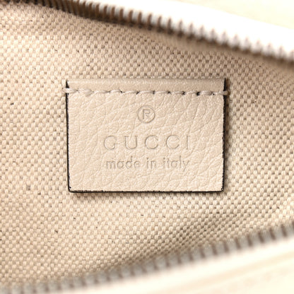 Gucci Grained Calfskin Small Logo Belt Bag White 6 of 9