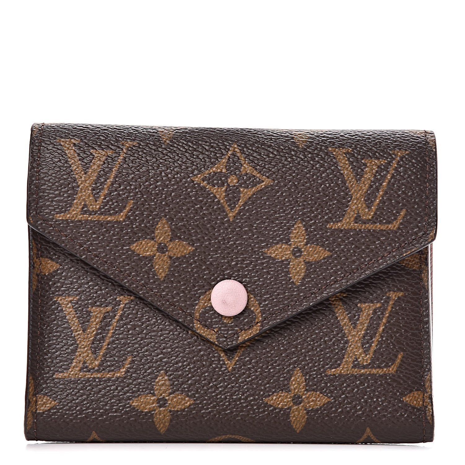 Louis Vuitton Monogram Victorine Wallet Rose Ballerine 1 of 8
