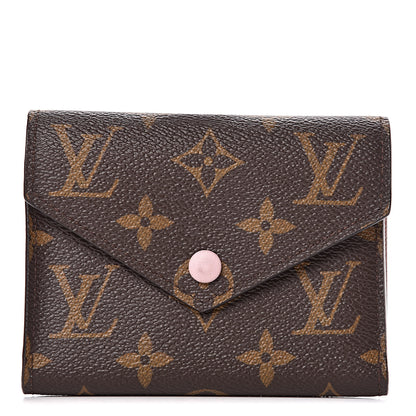 Louis Vuitton Monogram Victorine Wallet Rose Ballerine 1 of 8