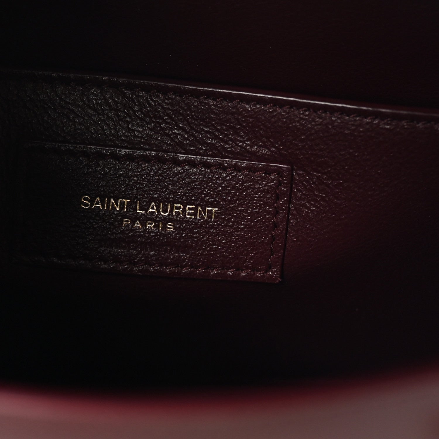 Saint Laurent Smooth Calfskin Small Manhattan Shoulder Bag Hot Wine 5 of 8