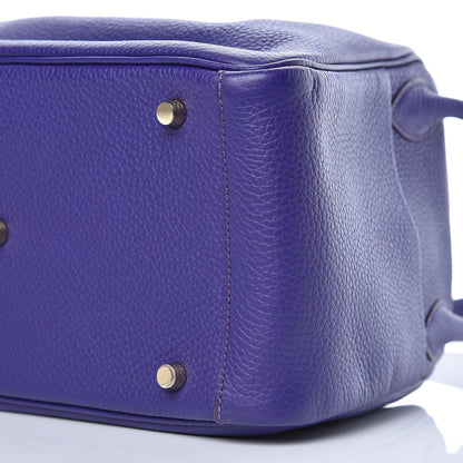 Hermes Taurillon Clemence Lindy 30 Iris 11 of 12