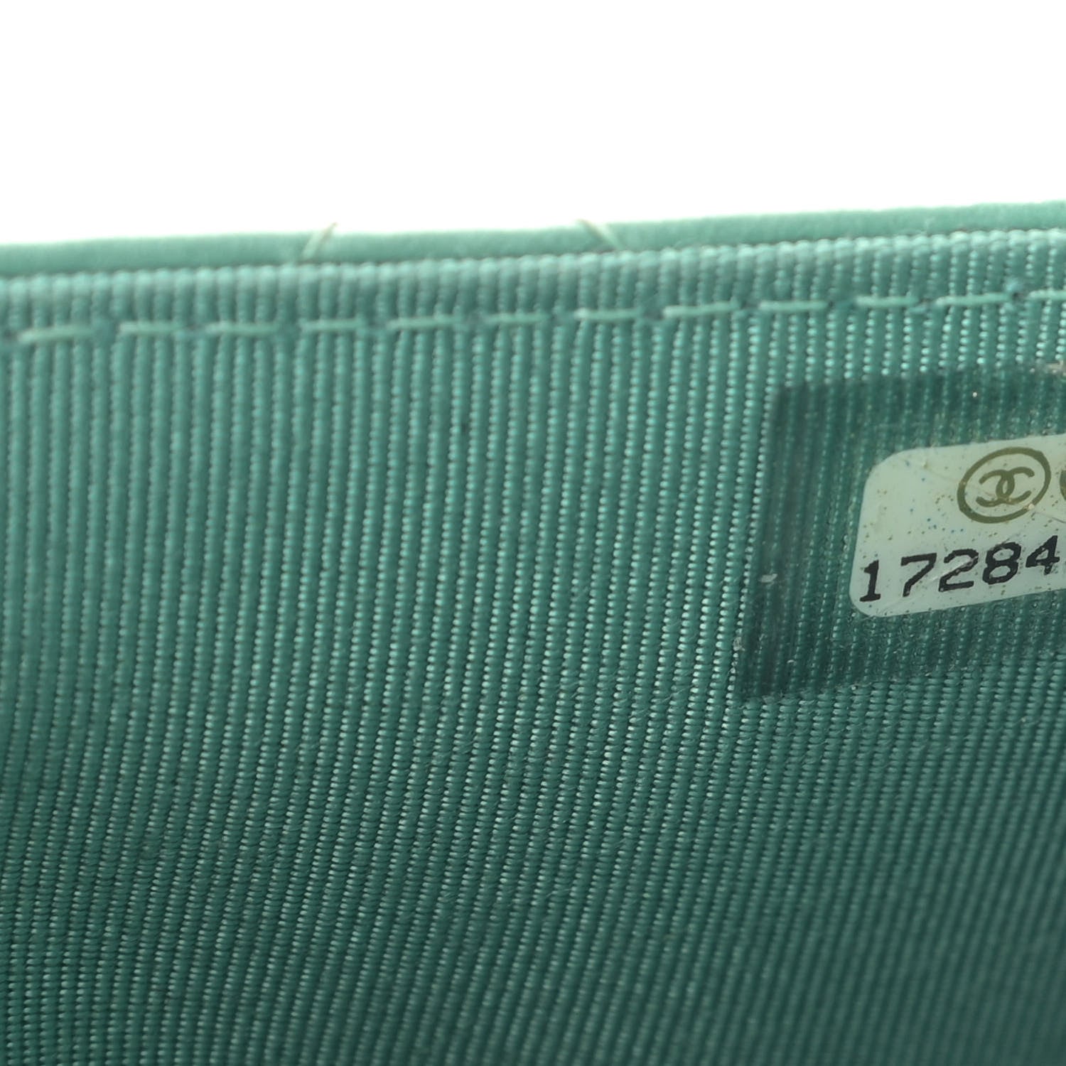 Chanel Patent Quilted Wallet On Chain WOC Blue 12 of 15
