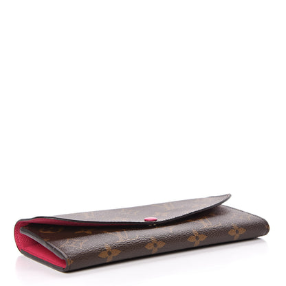 Louis Vuitton Monogram Emilie Wallet Hot Pink 4 of 11
