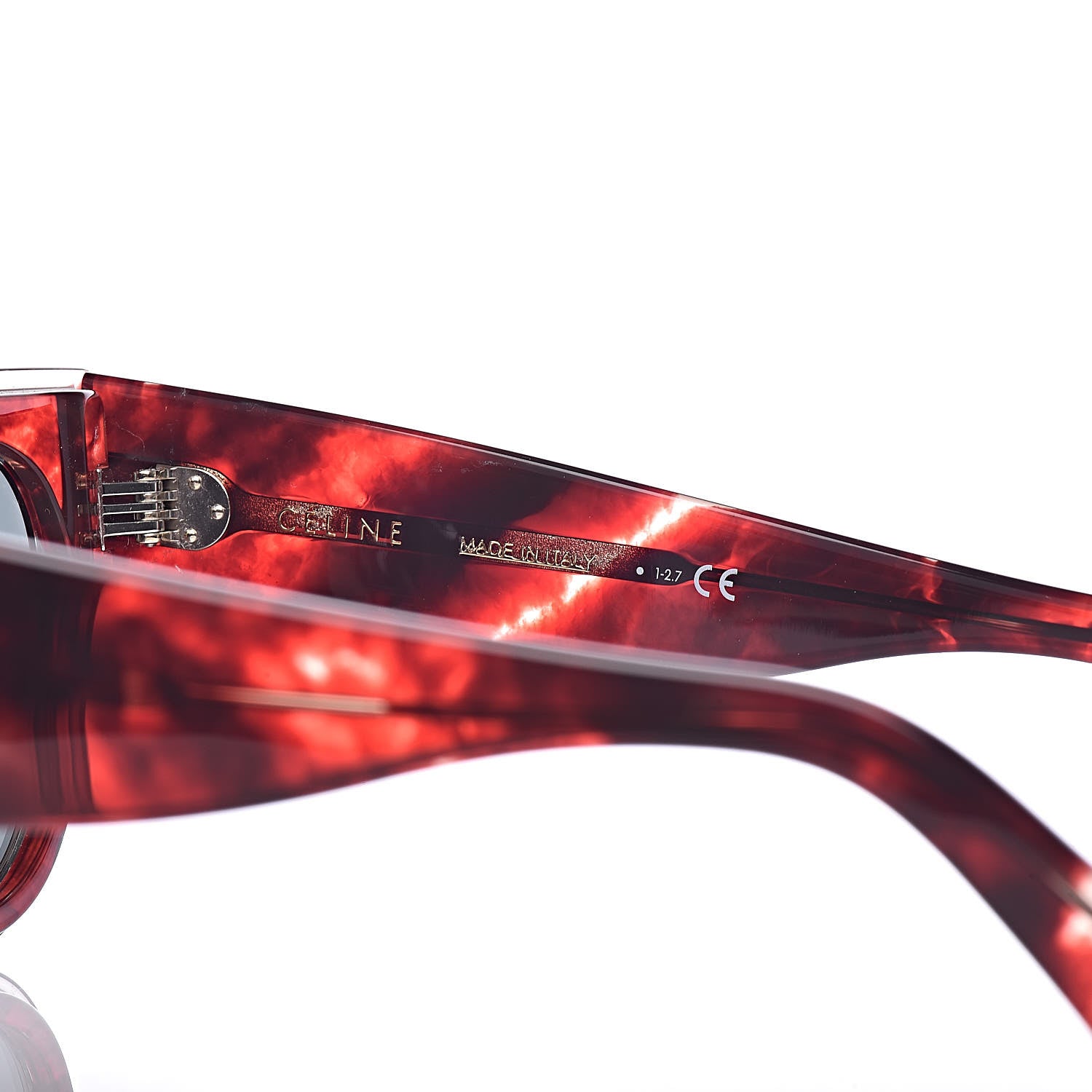 Celine Shadow Sunglasses CL40012I Red 6 of 6