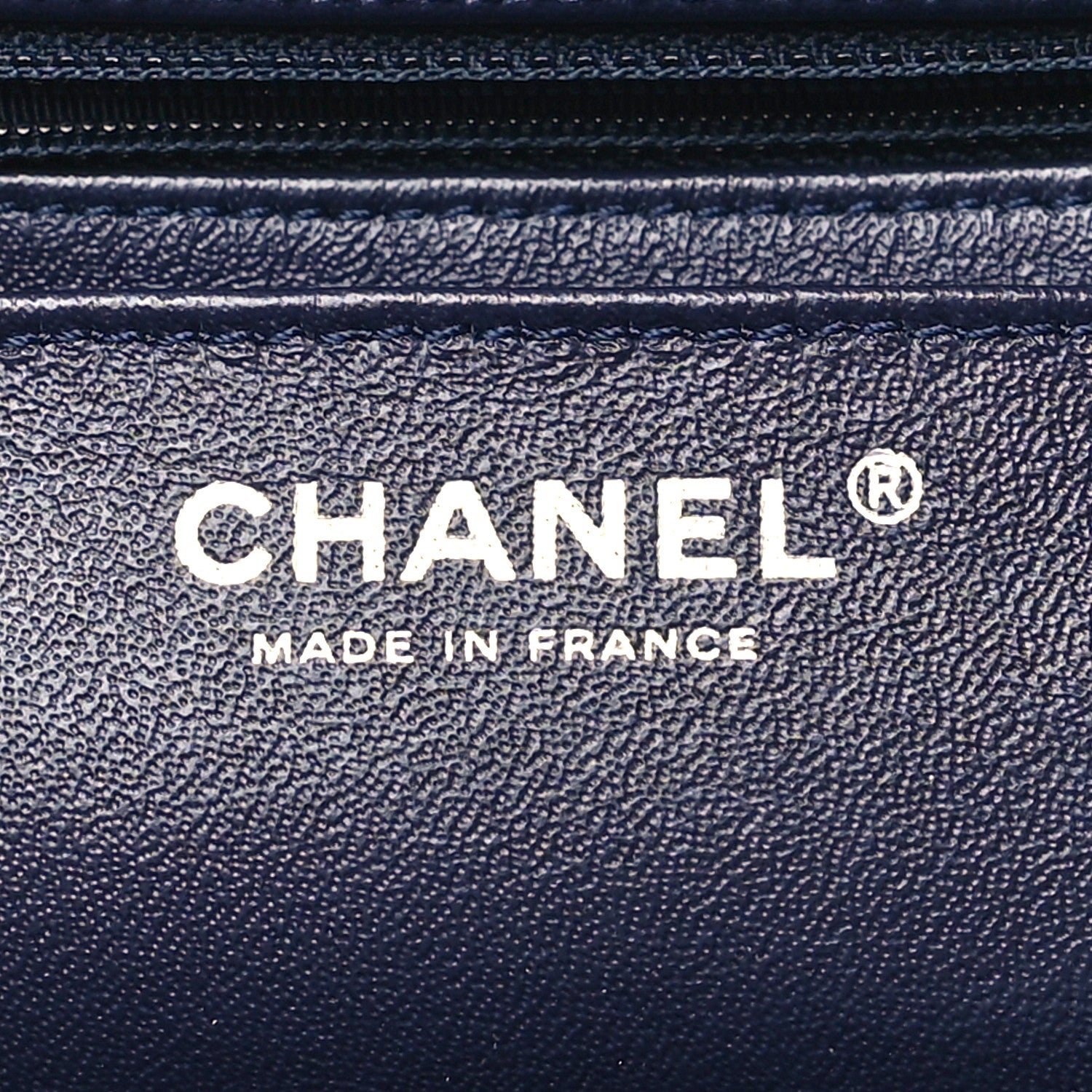 Chanel Calfskin Quilted Kisslock Frame Chain Bag Navy 6 of 10