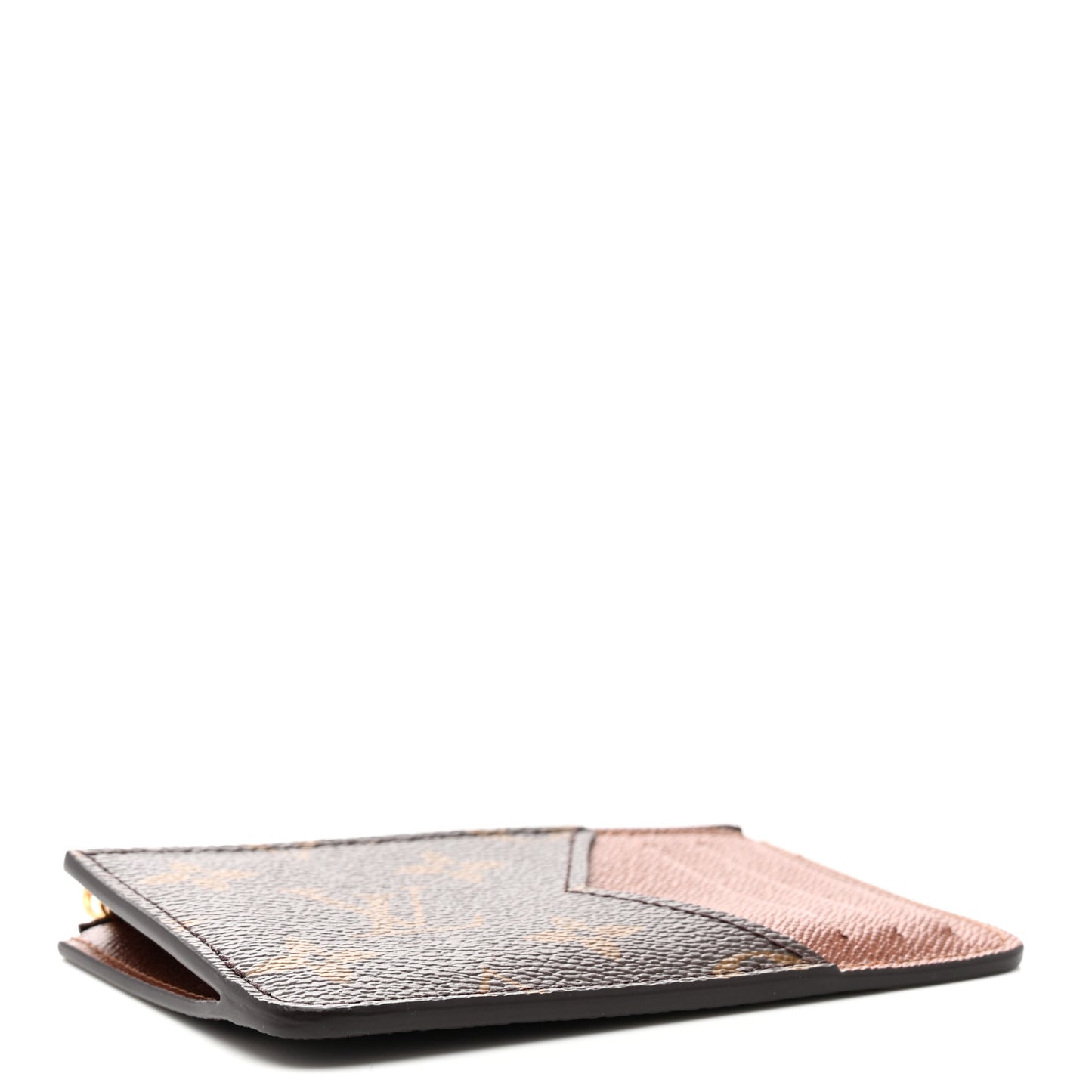 Monogram Zipped Romy Card Holder