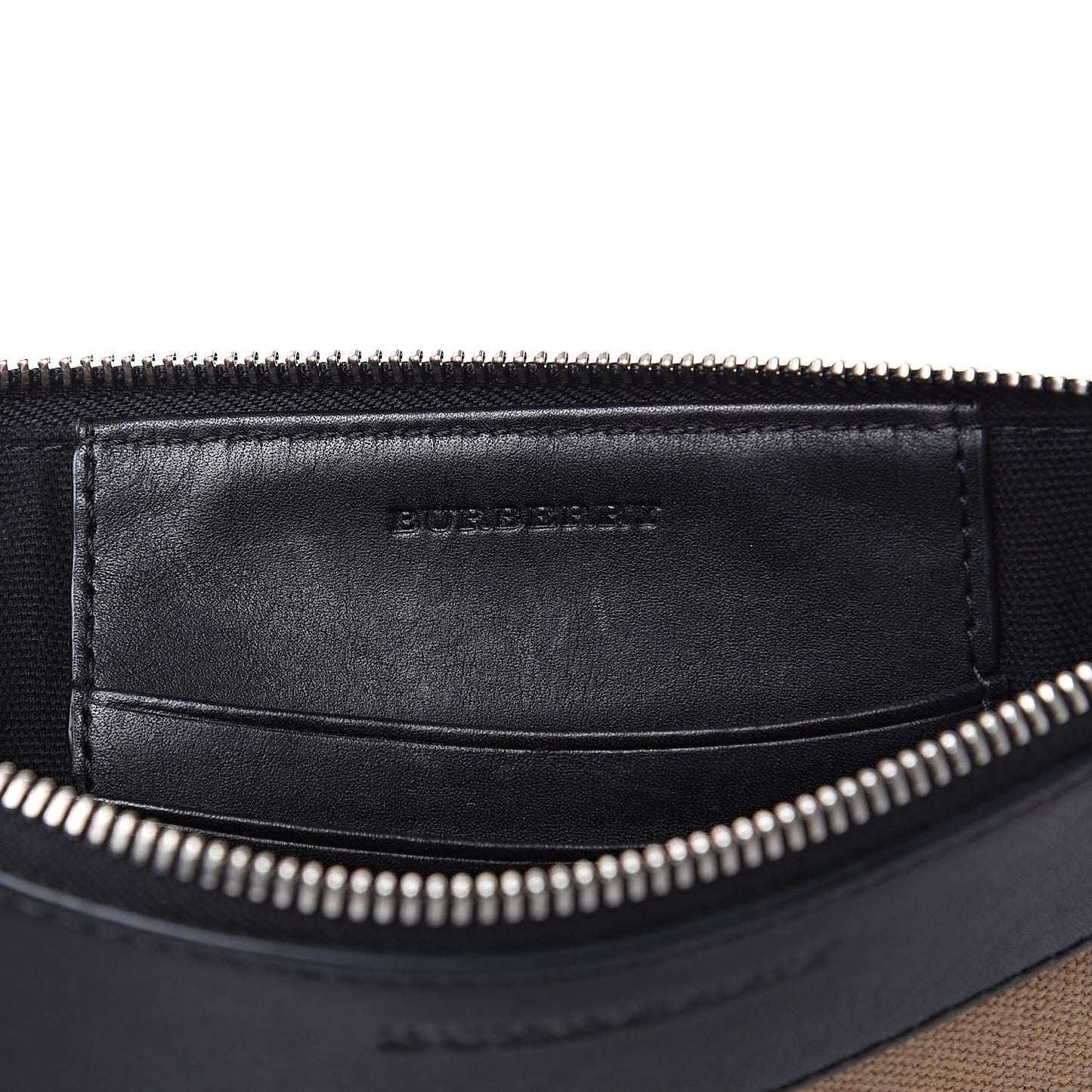Mega Check Peyton Crossbody Clutch Bag Black