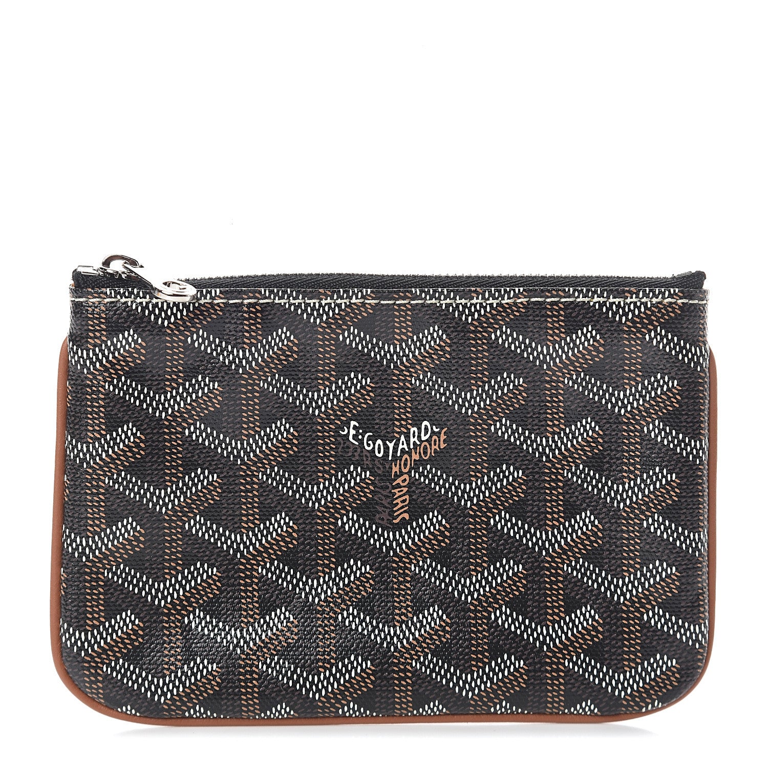 Goyard Goyardine Mini Senat Pochette Black Gold 1 of 5