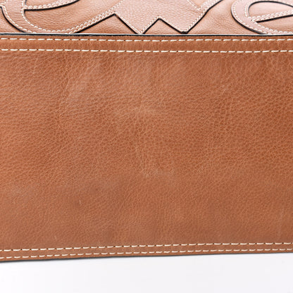 Loewe Nappa Chain Logo Shopper Tote Tan 8 of 10