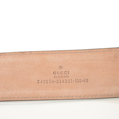 Gucci Monogram Heart GG Lovely Belt 100 40 3 of 5