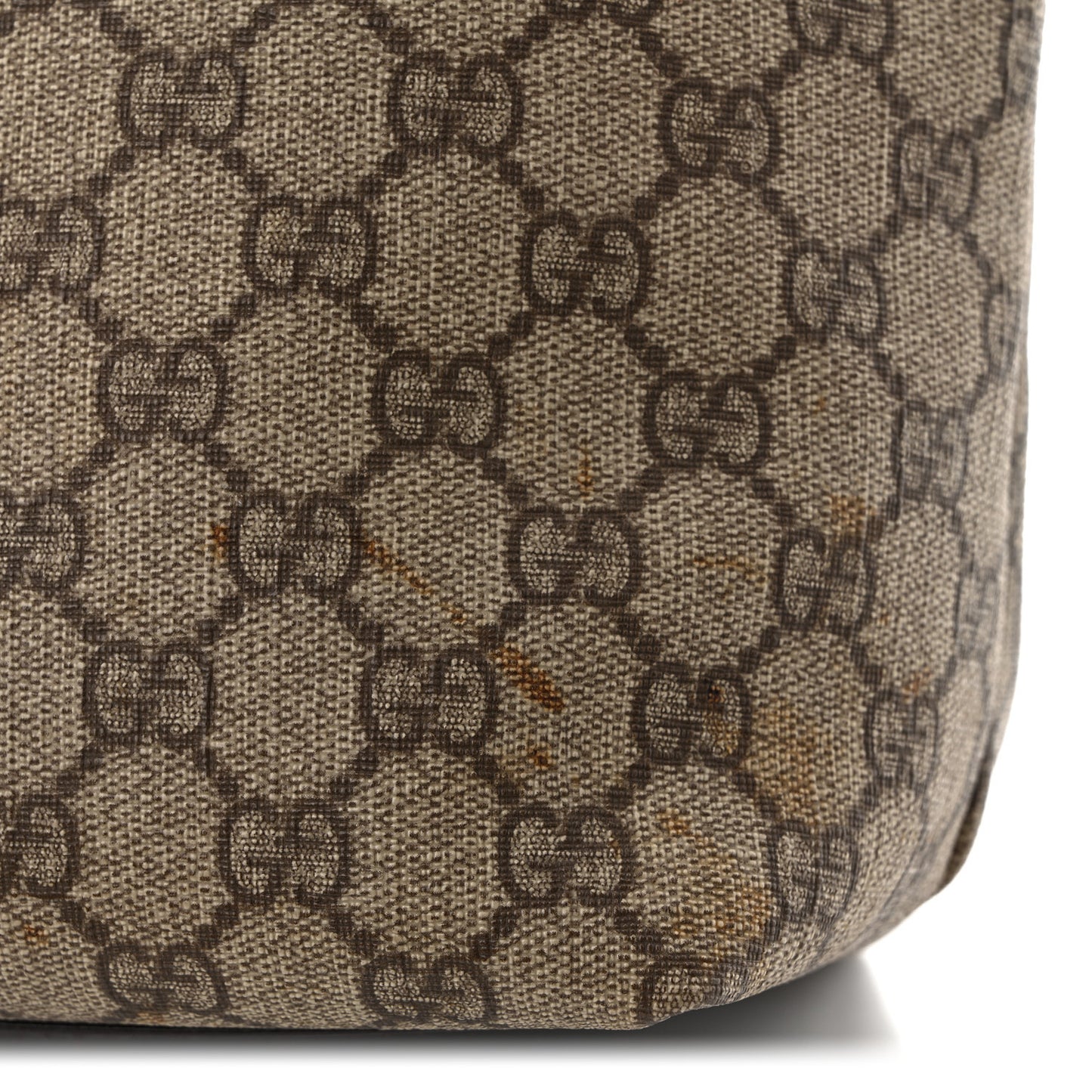 GG Plus Monogram Small Vertical Tote Dark Brown