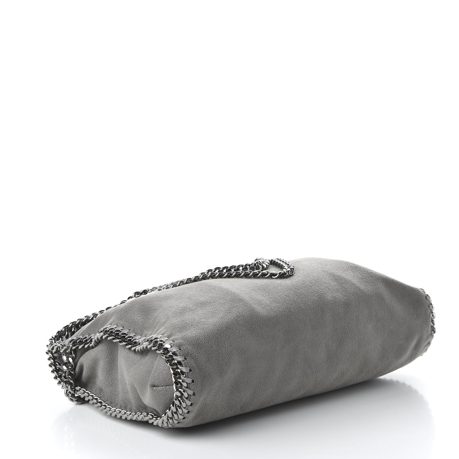 Stella McCartney Shaggy Deer Falabella Fold Over Tote Grey 5 of 10