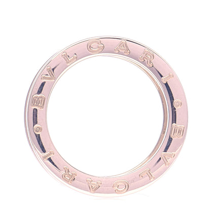 Bulgari 18K Rose Gold White Ceramic B.Zero1 Four-Band Ring 51 5.75 4 of 5