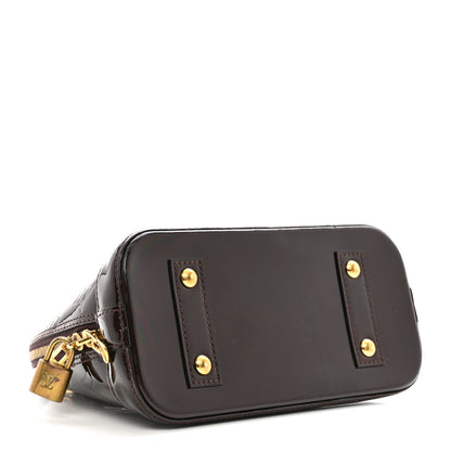 Louis Vuitton Vernis Alma BB Amarante 4 of 9