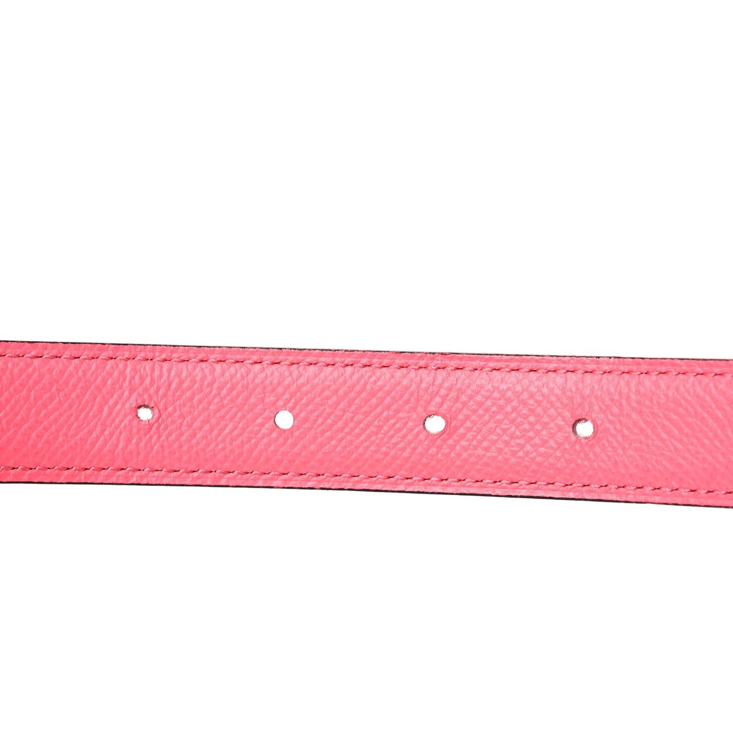 Epsom Swift 24mm Belt Strap 80 32 Rose Azalee Rouge De Coeur