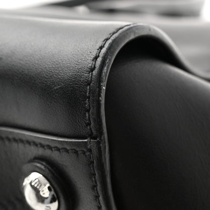 Miu Miu Soft Calfskin Top Handle Satchel Black 13 of 14