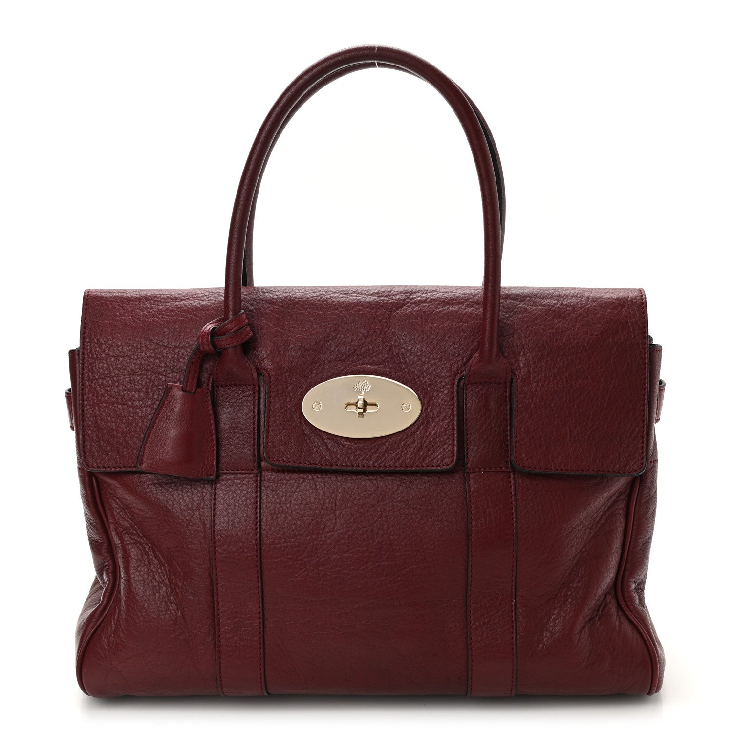 Mulberry Natural Leather Bayswater Oxblood 1 of 7
