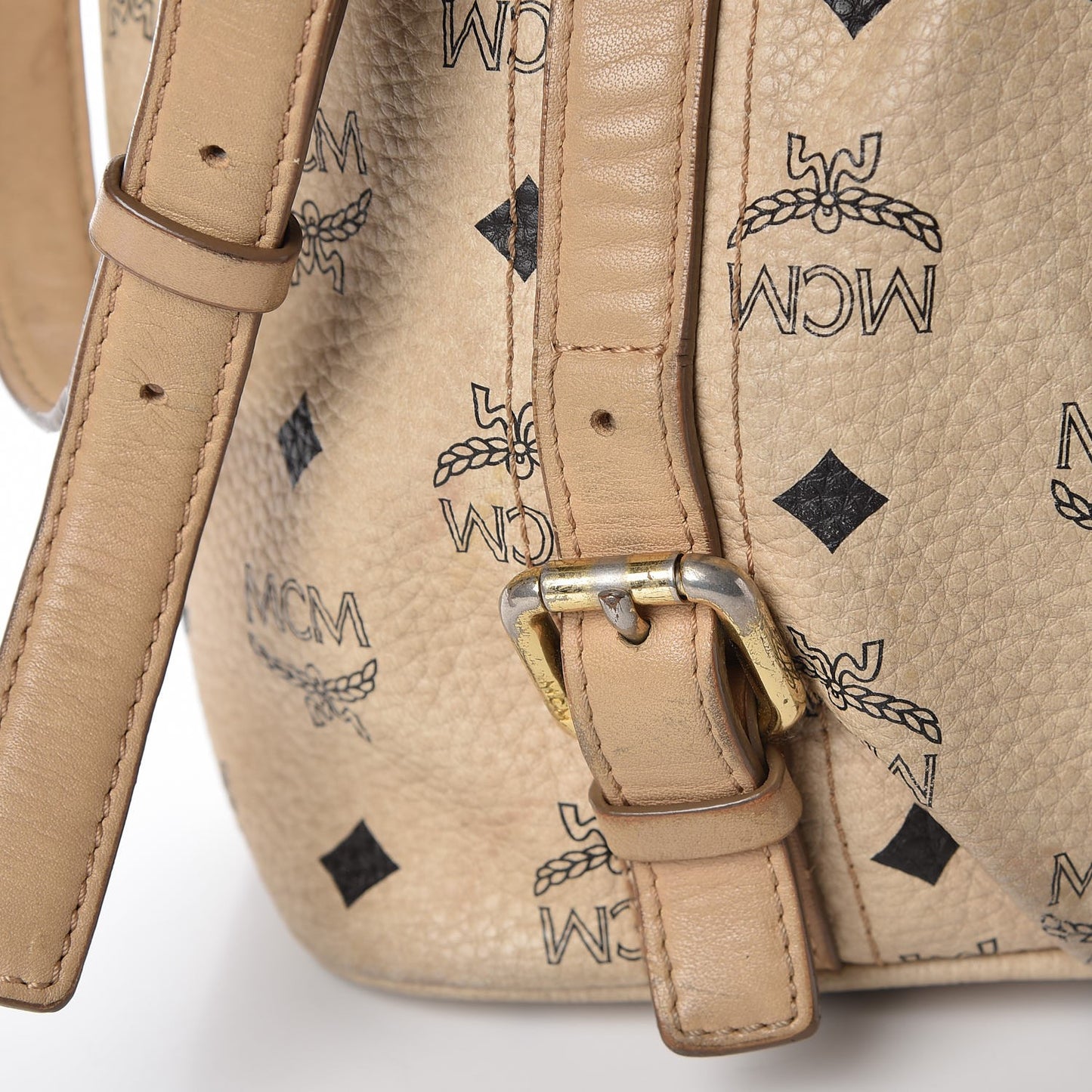 Visetos Medium Essentials Shopper Tote Beige