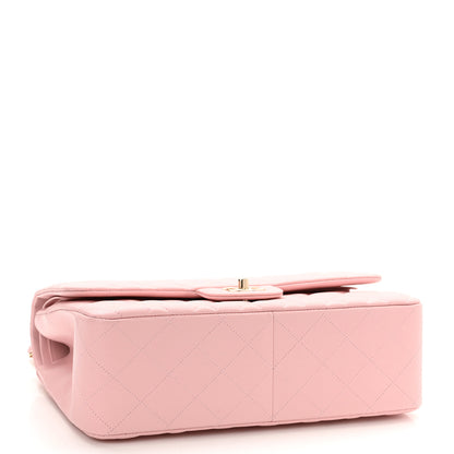 Chanel Caviar Quilted Jumbo Double Flap Light Pink 3 of 10
