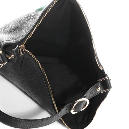 Gucci Leather Blondie Web Hobo Black 5 of 7