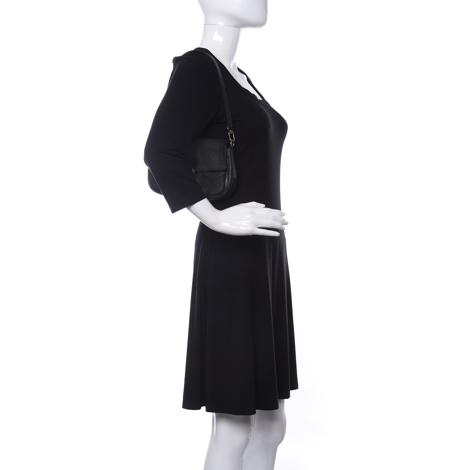 Louis Vuitton Epi Segur Pochette Black 2 of 16