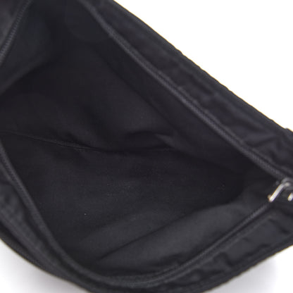 Prada Nylon Saffiano Flat Messenger Bag Black 5 of 9