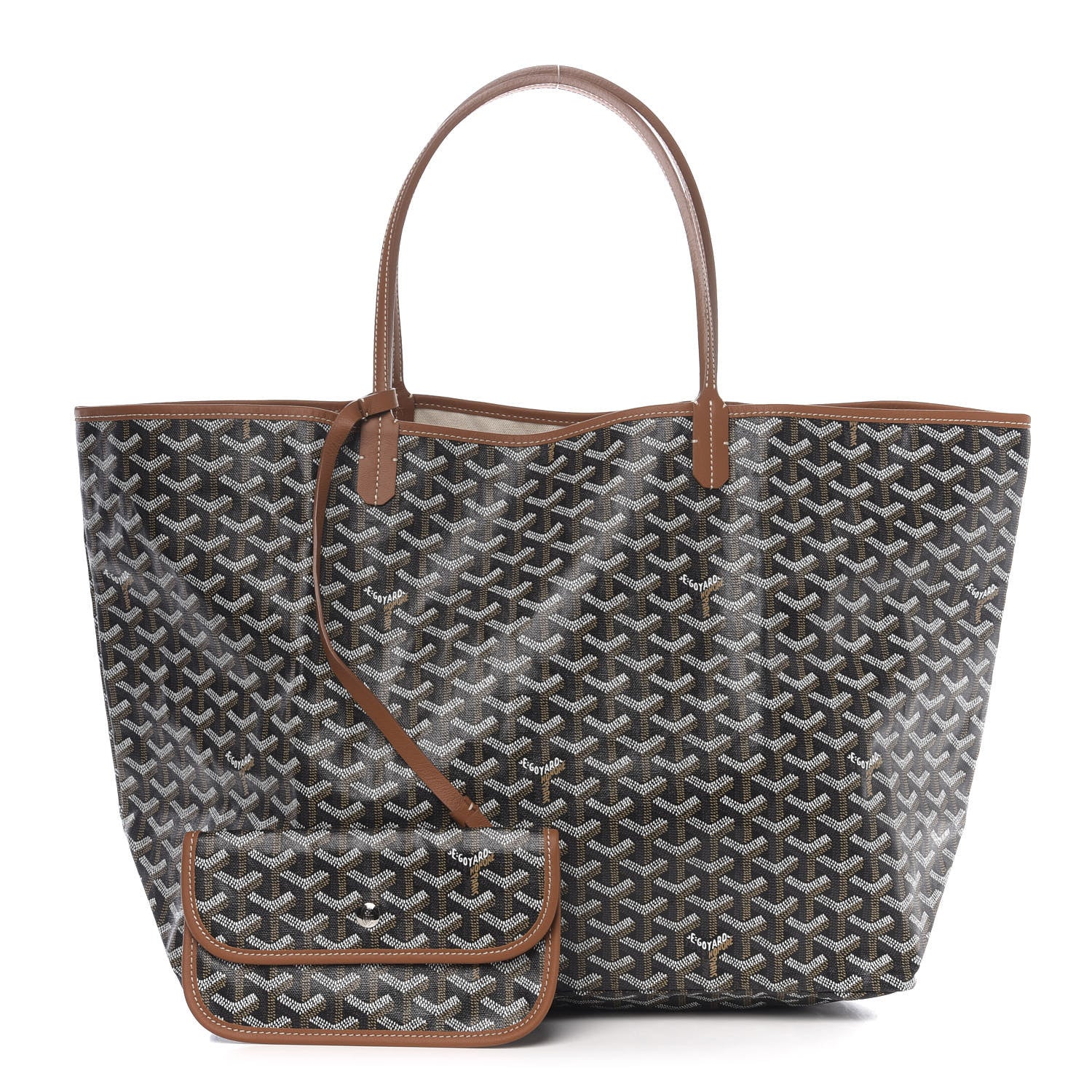Goyard Goyardine Saint Louis GM Black Gold 1 of 10