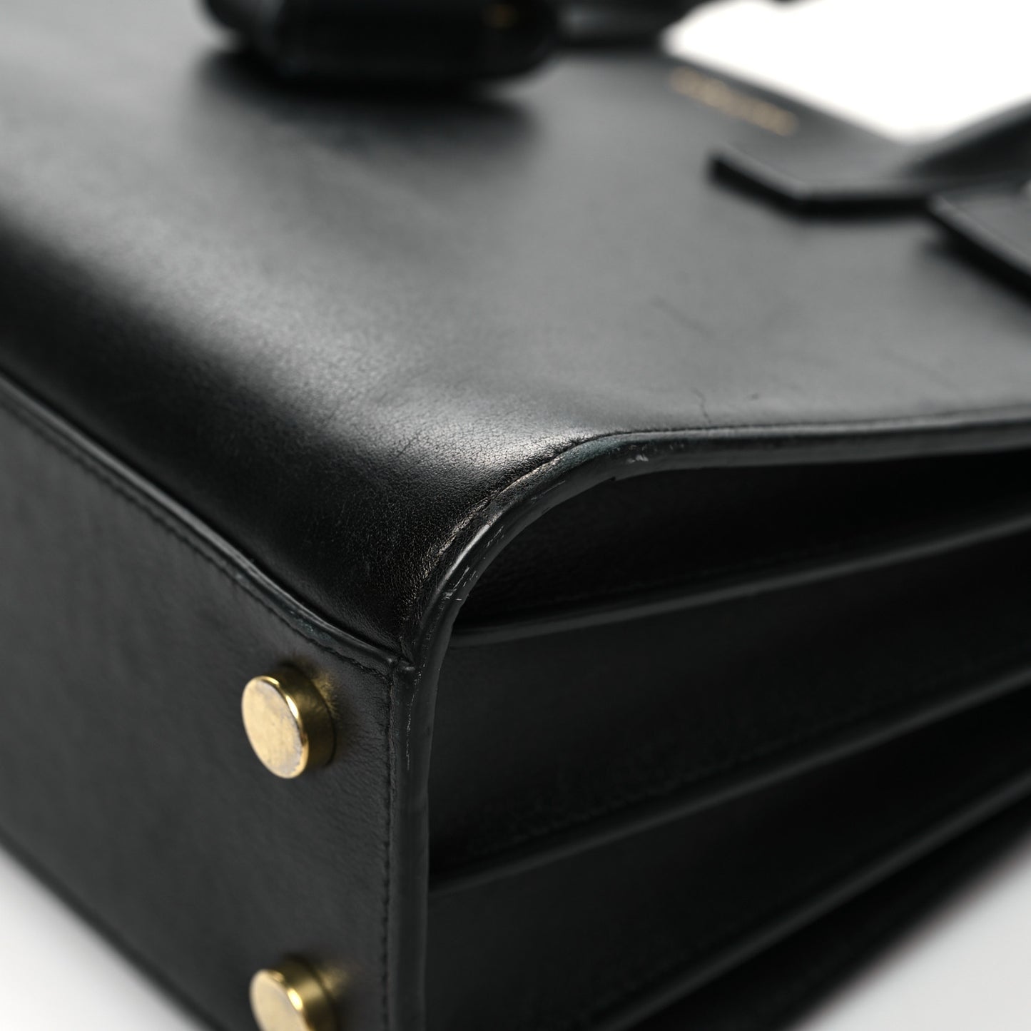 Calfskin Nano Sac De Jour Black
