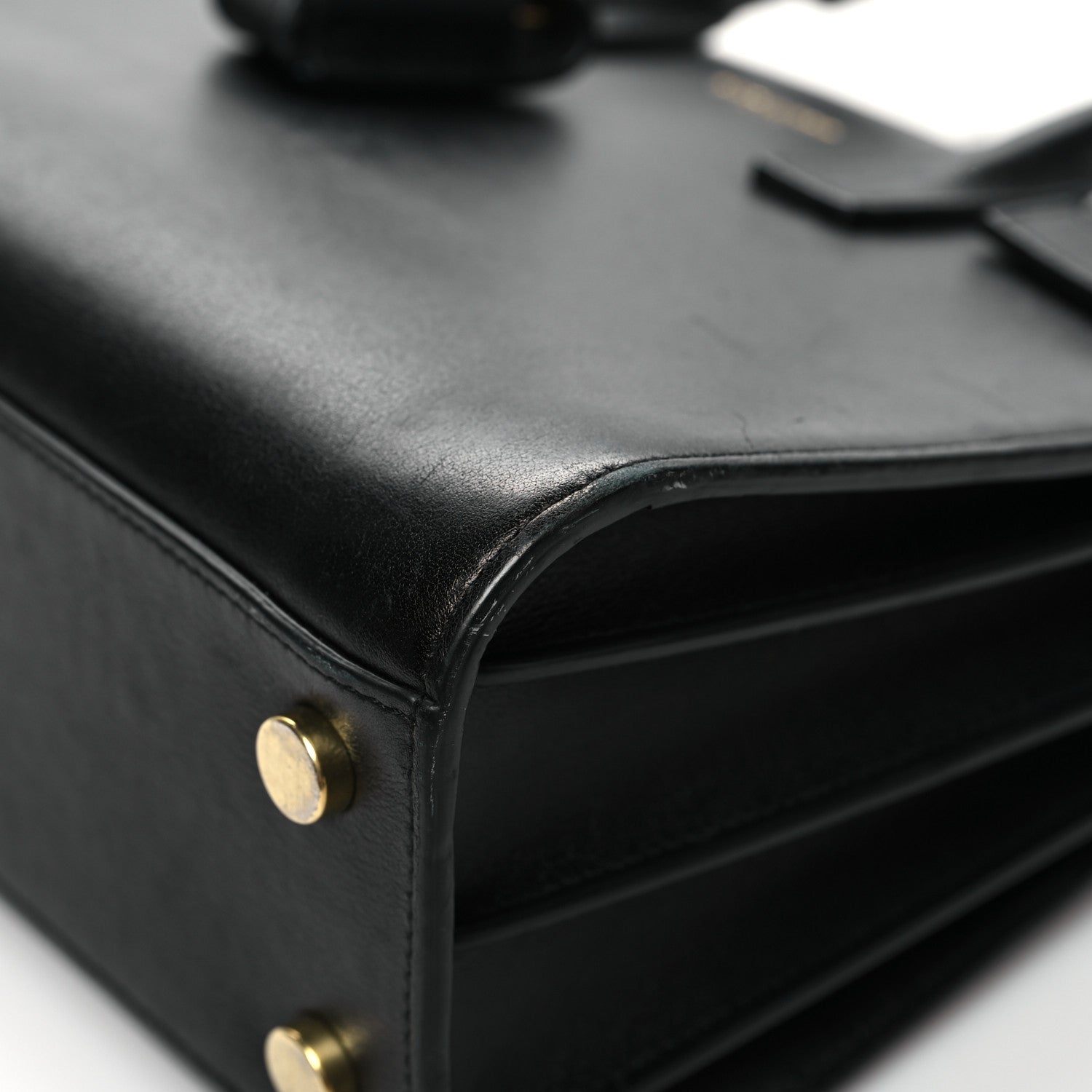 Saint Laurent Calfskin Nano Sac De Jour Black 10 of 13