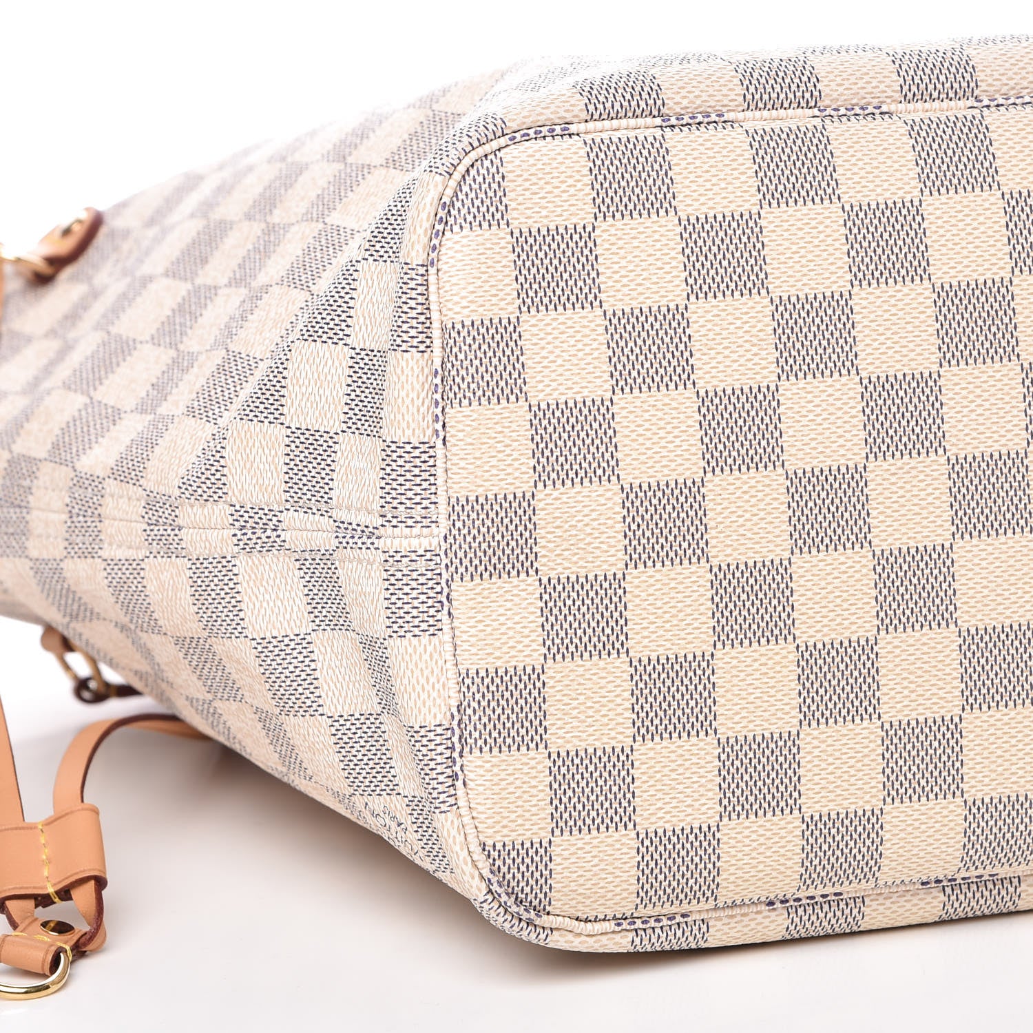 Louis Vuitton Damier Azur Neverfull MM 9 of 10
