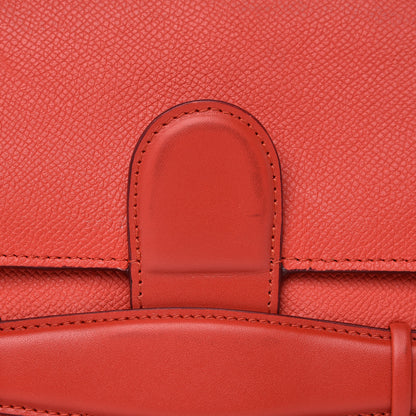 Celine Baby Grained Calfskin Medium Symmetrical Bag Vermillion 9 of 13